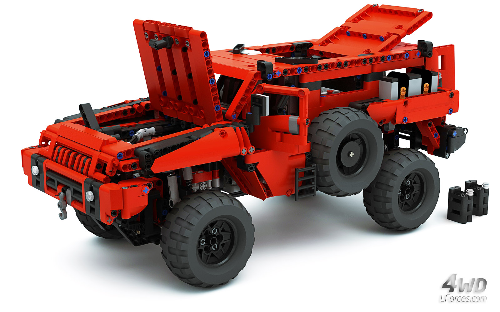 LEGO TECHNIC MRAP MARAUDER - Most Advanced Off-Roader