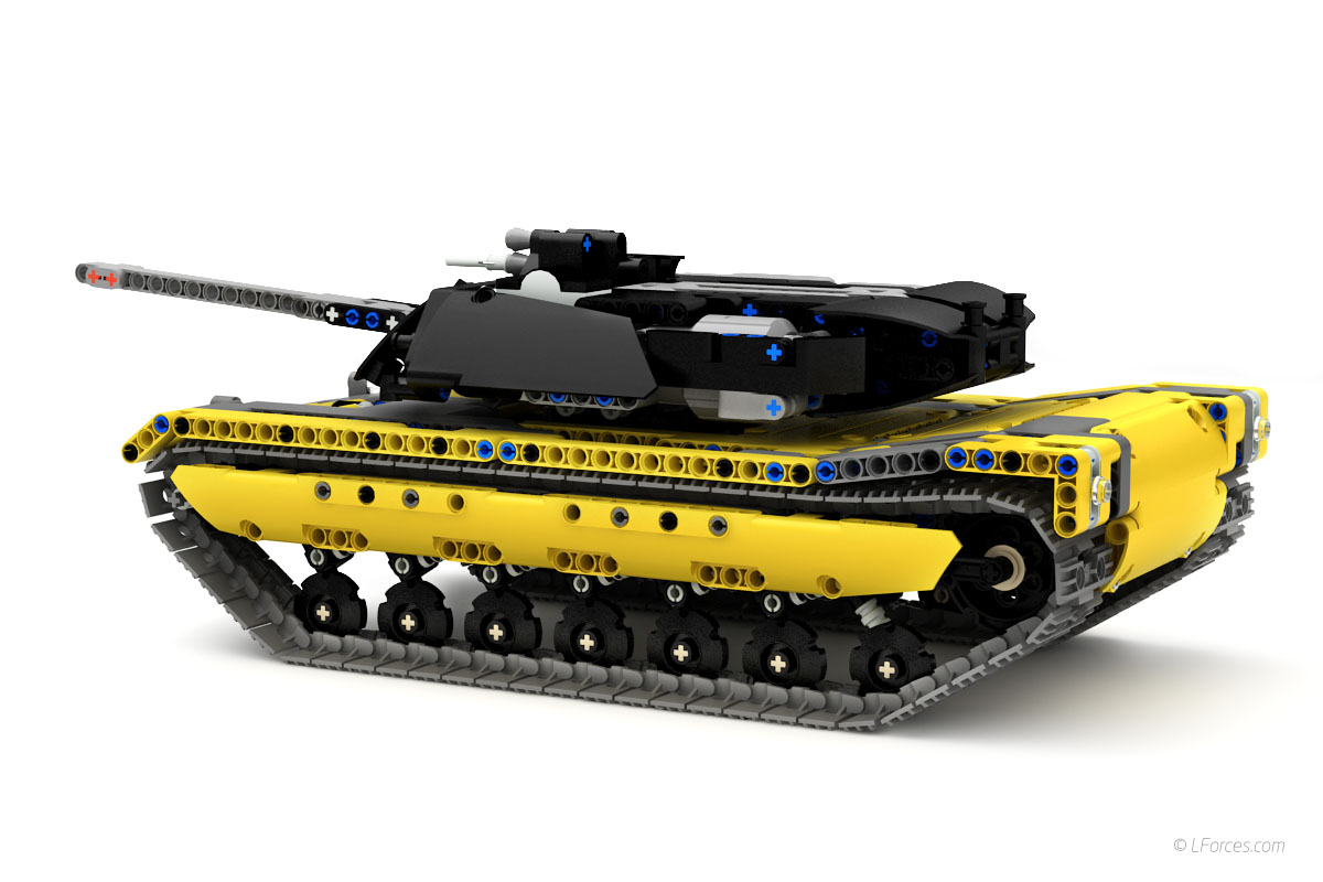 Kan ikke læse eller skrive nærme sig Downtown LEGO TECHNIC M1 ABRAMS Tank